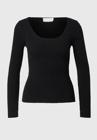 CAROLINE LONGSLEEVE - Top dugih rukava - black