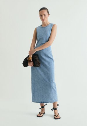 Scalpers, Vestido vaquero - light blue