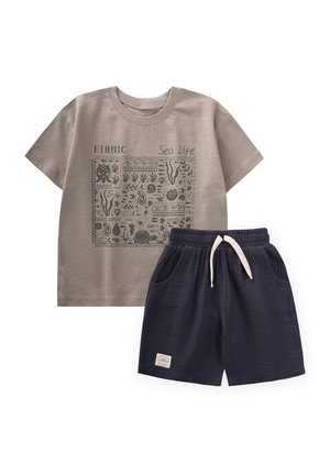 Cigit ETHNIC SET - Tracksuit bottoms - dark grey