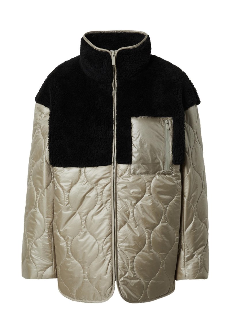 EDITED Winterjas goudkleurig