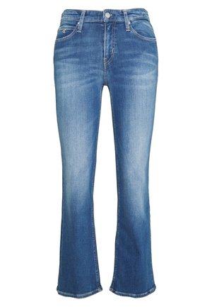 Vaqueros a campana - blue denim
