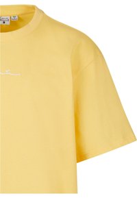 Karl Kani SMALL SIGNATURE BURGER  - Camiseta estampada - yellow