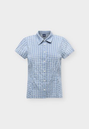 GAP, Skjortebluser - blue plaid