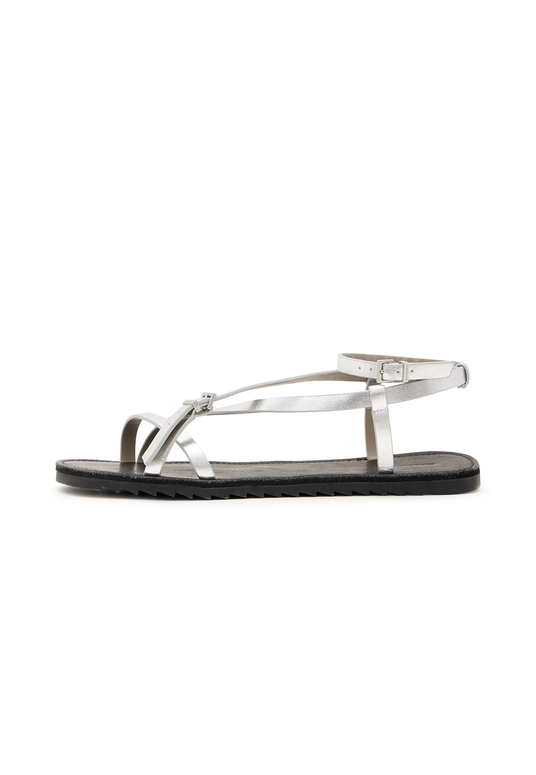 AllSaints TYLA - Sandals - silver/silver-coloured - Zalando.co.uk
