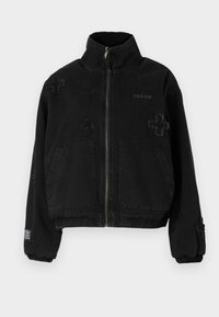 REVERSIBLE PUFFER NOIR KRAFTWERK - Denim jacket - black