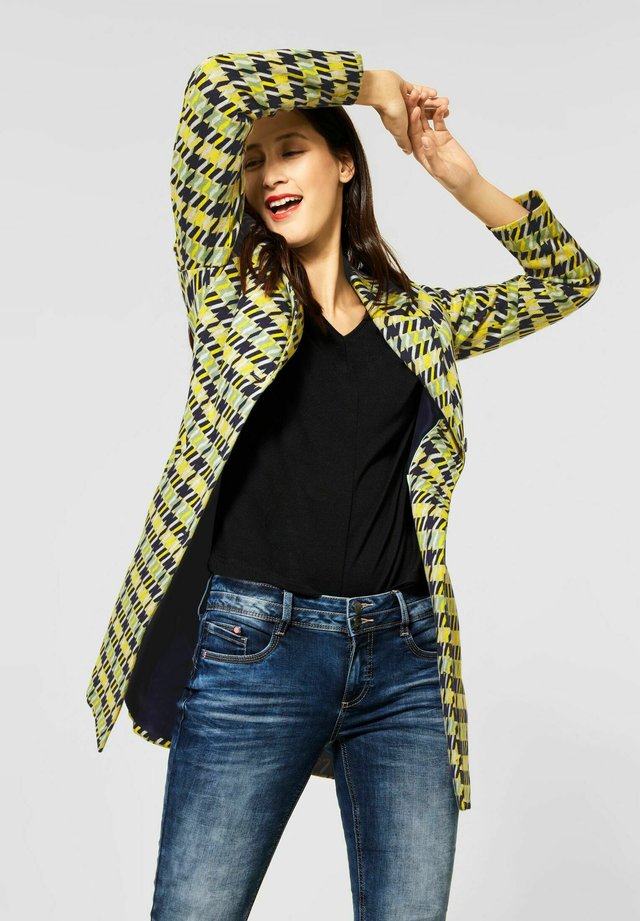 MIT DESSIN - Kurzmantel - grün