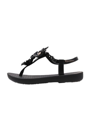 FLOWER  - Sandales tongs - black