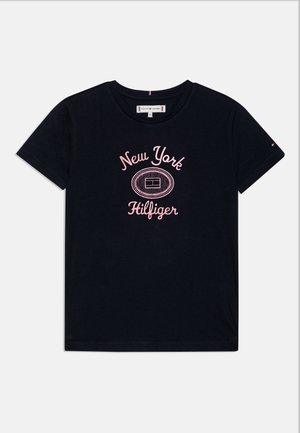 NY FOIL TEE - T-shirt imprimé - desert sky