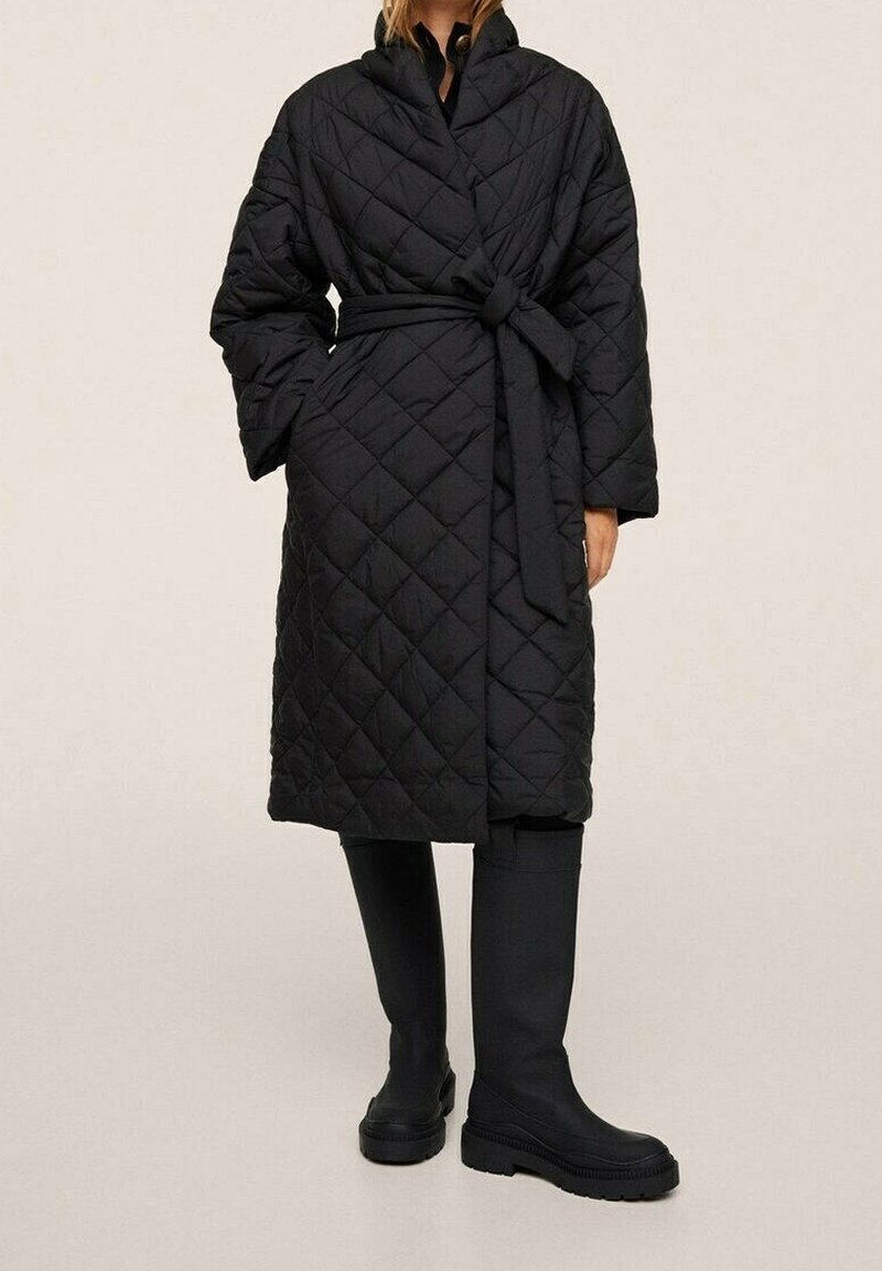 Mango Wintermantel - black