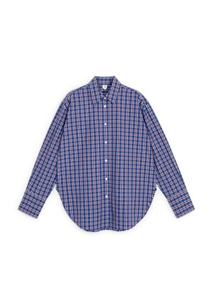 ARKET, ARKET RELAXED-FIT POPLIN SHIRT - Chemisier - dark blue