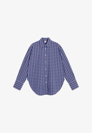 ARKET, ARKET RELAXED-FIT POPLIN SHIRT - Chemisier - dark blue
