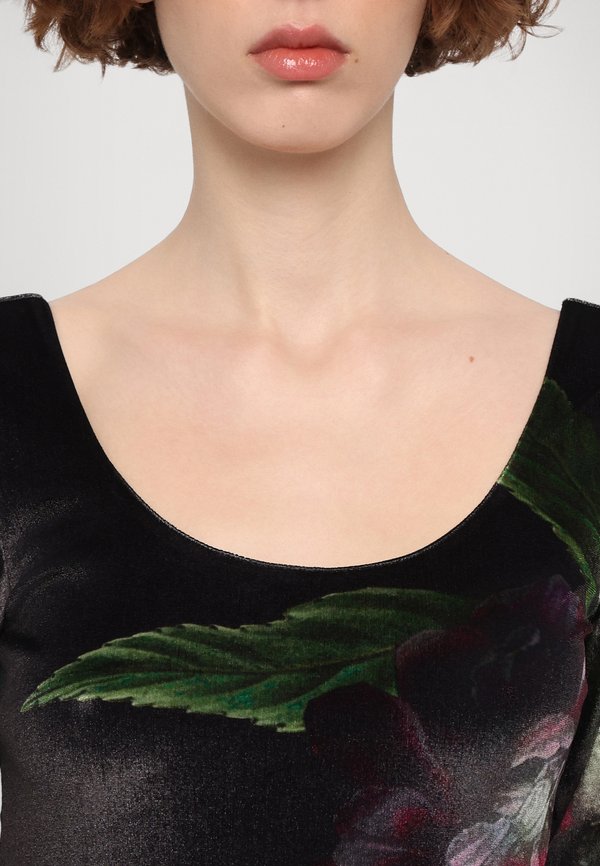 DELORA SCOOP ANKLE DRESS - Shift dress - in the wind floral4