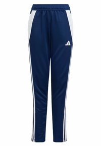 adidas Performance - TIRO 24 SLIM KIDS - Träningsbyxor - team navy blue white Miniatyrbild 1