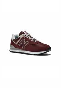 New Balance 574  - Trainers - burgundy white