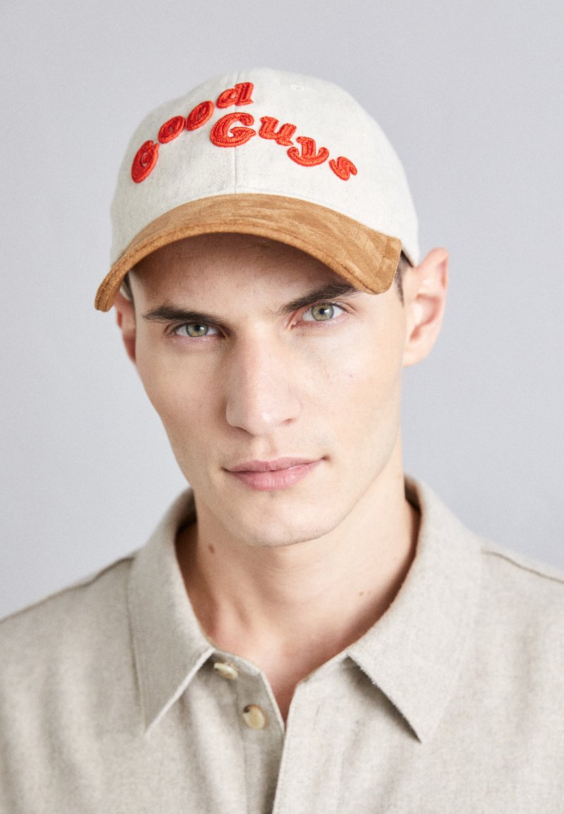 GCDS GOOD GUYS BASEBALL HAT UNISEX - Cap - ivory