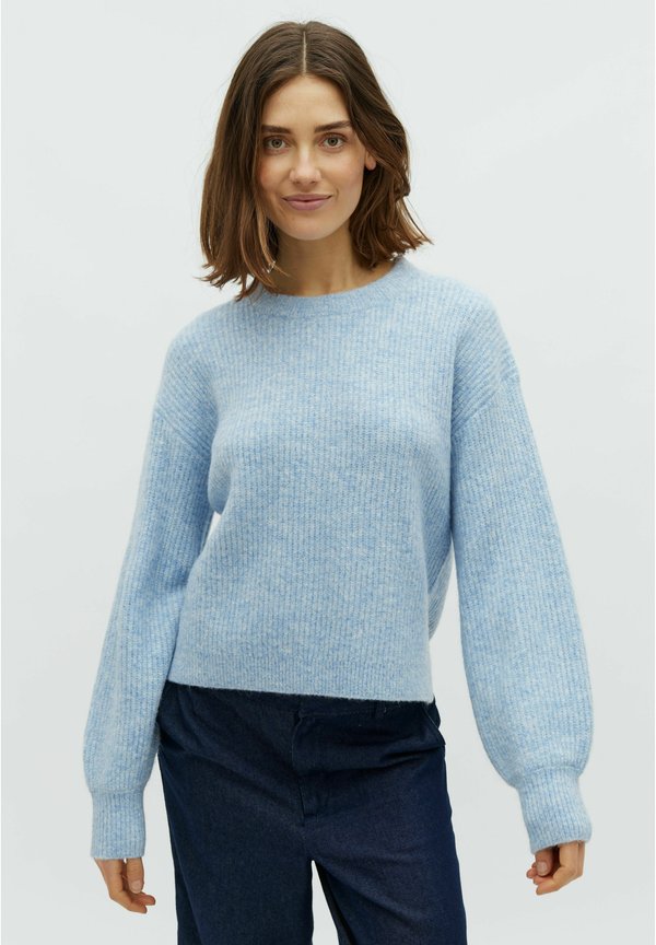 SERVIN-M - Strickpullover - sky melange