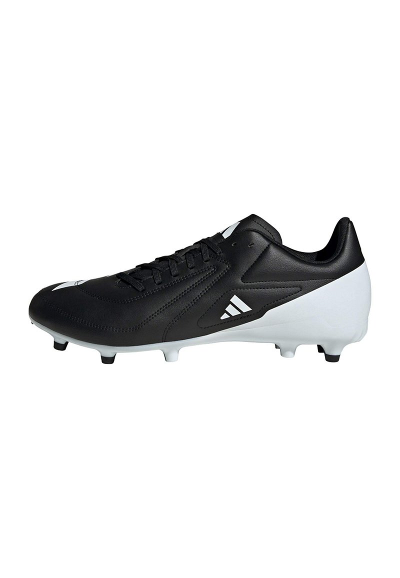 adidas Performance RS15 FIRM GROUND RUGBY - Firm-ground football boots - core black   cloud white   cloud white