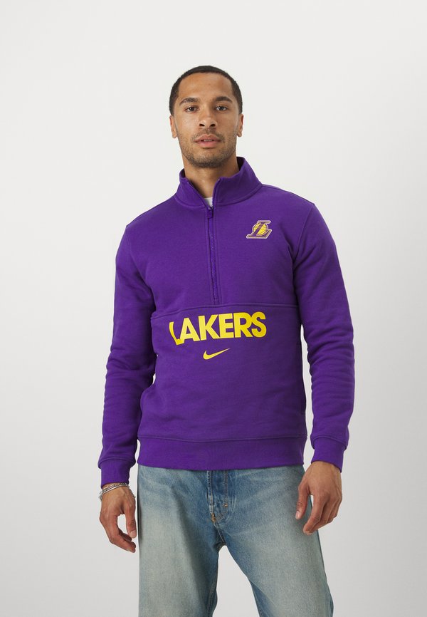NBA LOS ANGELES LAKERS HALF ZIP - Club wear3