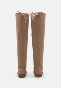 Anna Field Wide Fit Botas acima do joelho - beige
