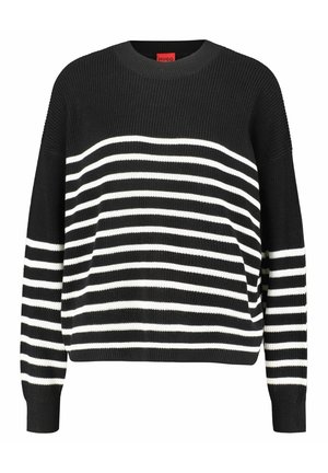 Strickpullover - black