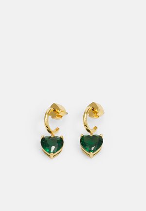 MY LOVE HEART HUGGIES - Earrings - green