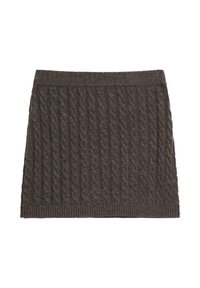 Mini skirt - mottled brown