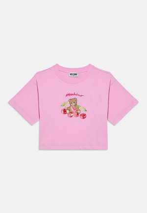 ADDITION - T-shirt imprimé - bonbon pink
