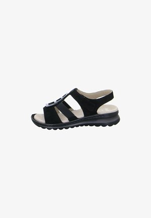 ara TAMPA - Riemensandalette - schwarz