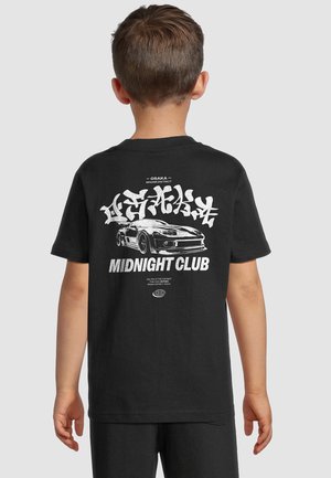 Mister Tee, KIDS MIDNIGHT RACING CLUB TEE UNISEX - T-shirts print - black