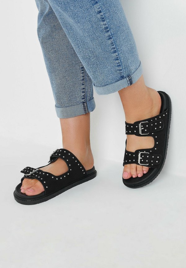 EXTRA WIDE FIT BUCKLE STRAP - Pantolette flach