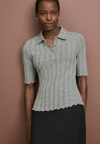 Next LETTUCE HEM COLLARED REGULAR FIT - Poloshirts - grey