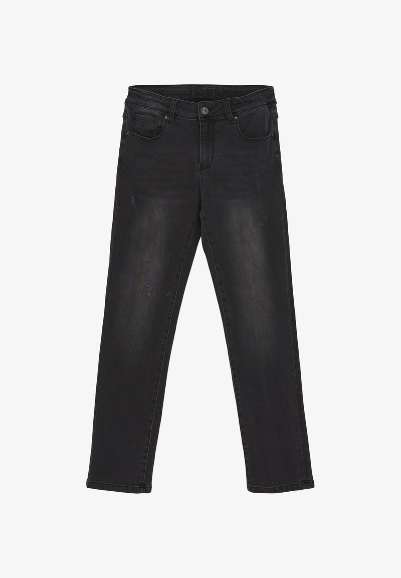 Indian Blue jeans Straight leg jeans - black denim