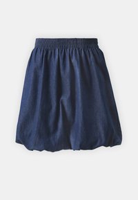 PCJULIET SHORT SKIRT - Minisvārki - dark blue denim
