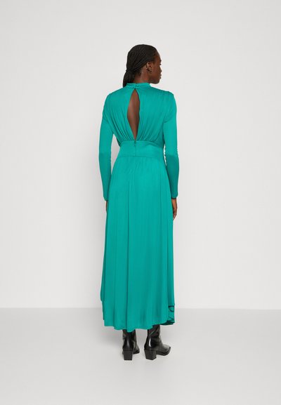 Farm Rio HIGH NECK DRESS - Φόρεμα από ζέρσεϊ - emerald