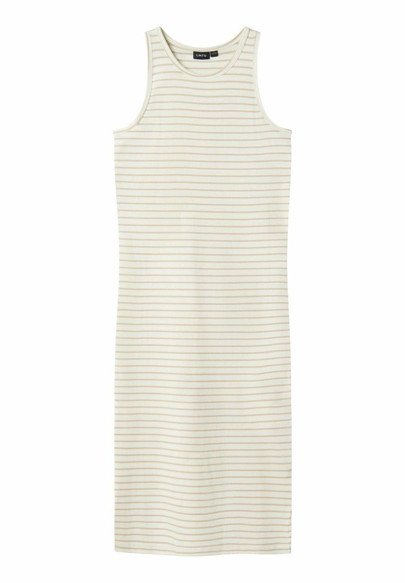 LMTD Gebreide jurk crème