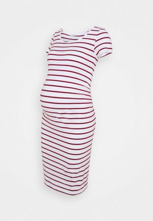 Vestido ligero - white/red