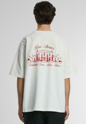 T-Shirt print - white