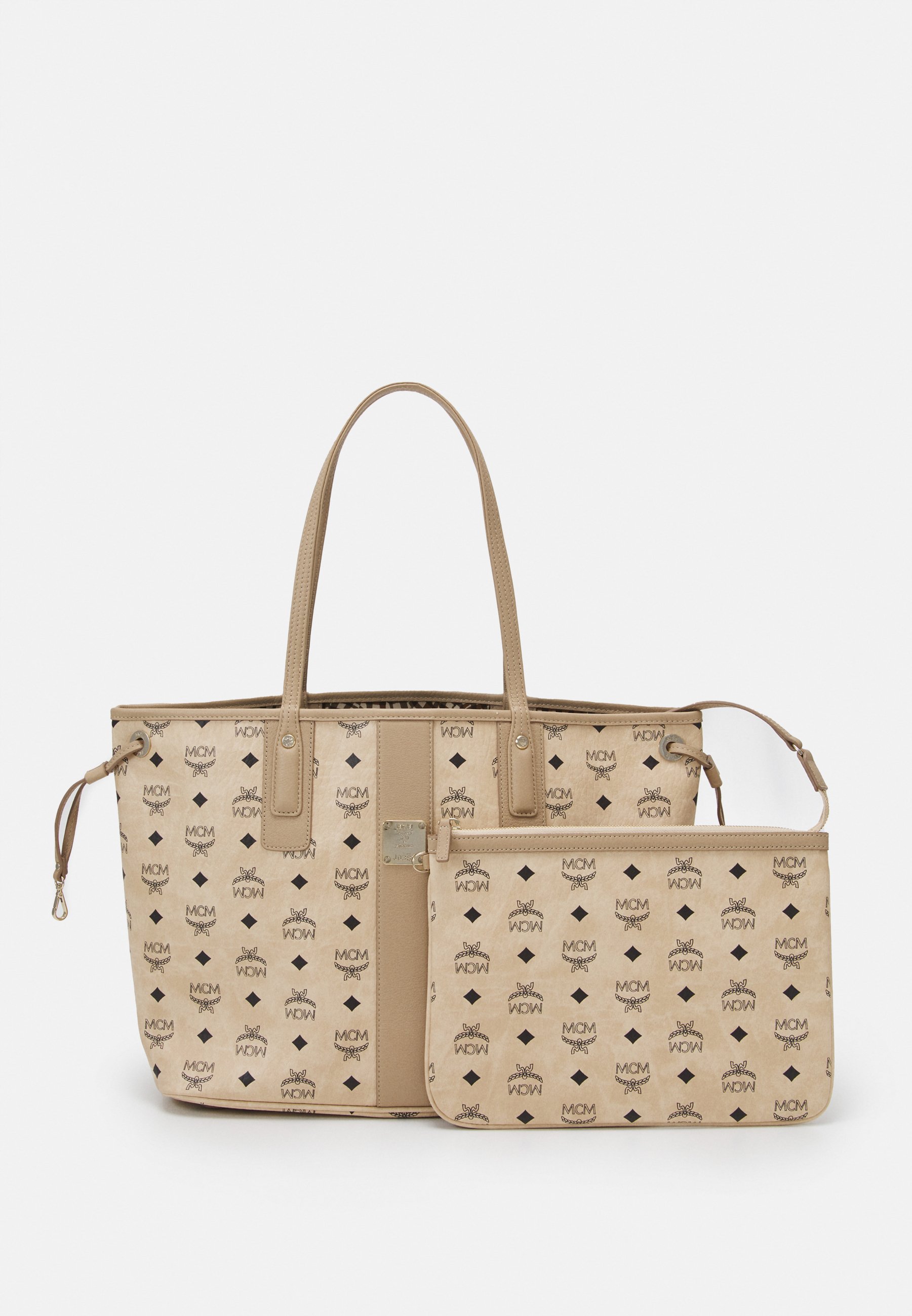 mcm beige tote