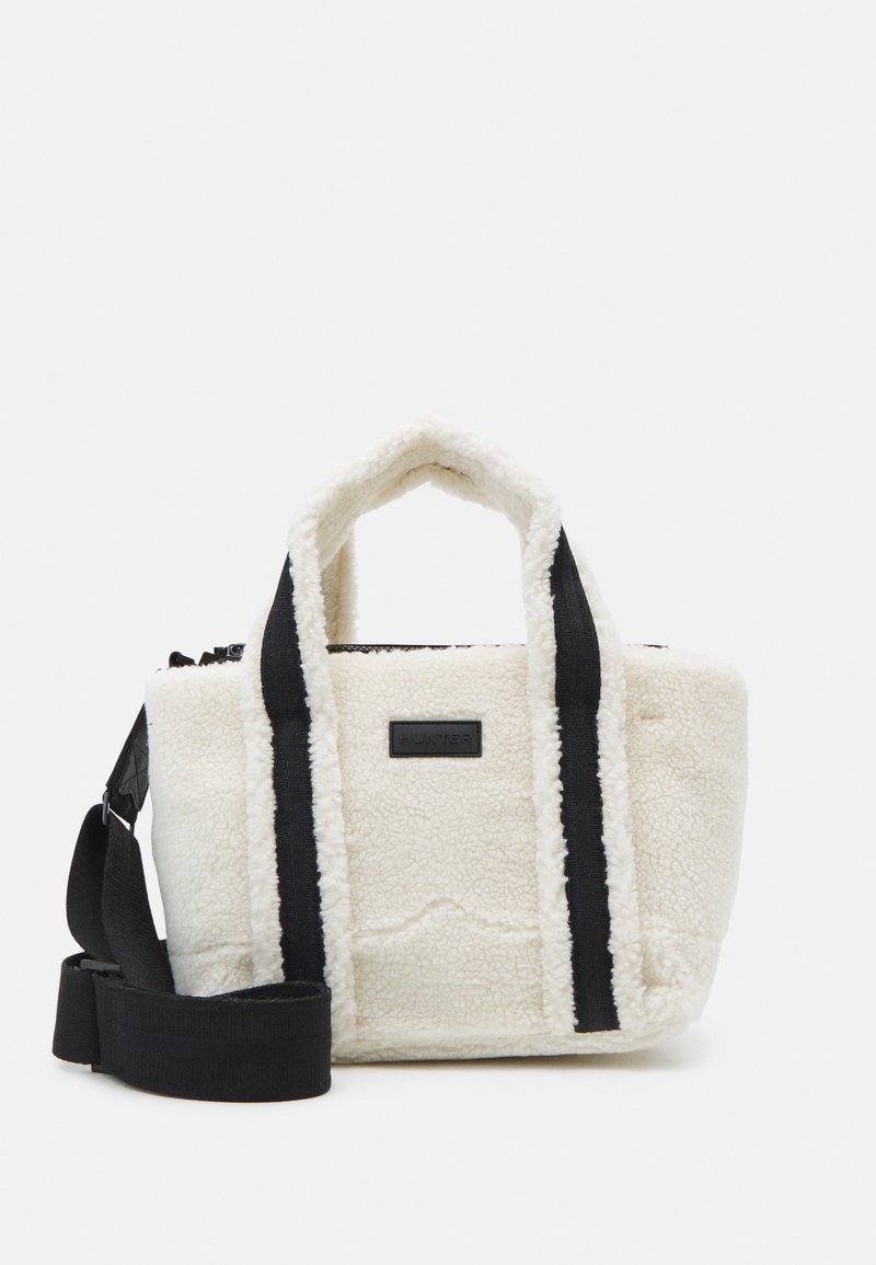 Hunter ORIGINAL WANDERER MINI TOTE Håndveske white willow/offwhite