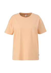 QS T-shirt print - pfirsich