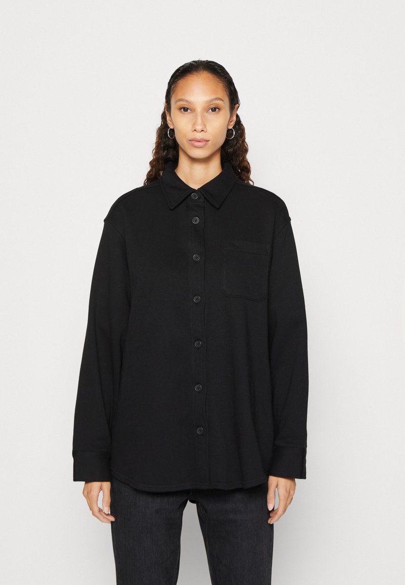 GAP SHIRT JACKET Hemdbluse black/schwarz Zalando.at