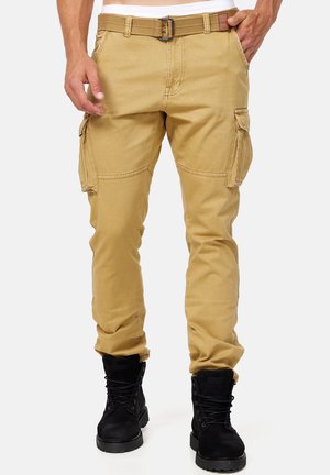 WILLIAM - Pantaloni cargo - beige