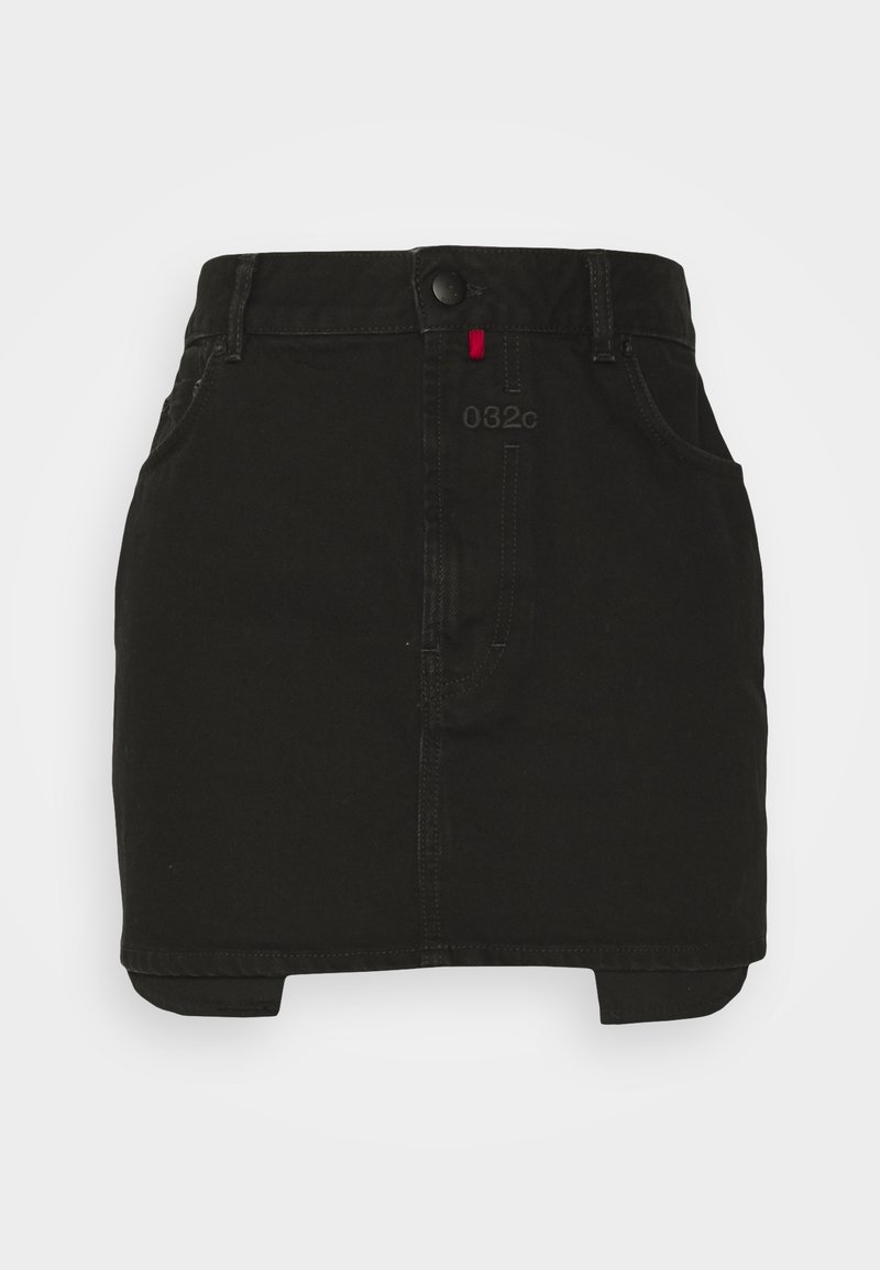 032c Minirok zwart denim/blackdenim 032c Minirok zwart denim/blackdenim