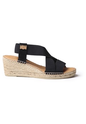 TINA - Plateausandaler - black