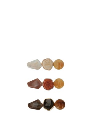 TRISA Accessoires LONG TWISTER 3 PACK - Accessori capelli - brown/orange/beige