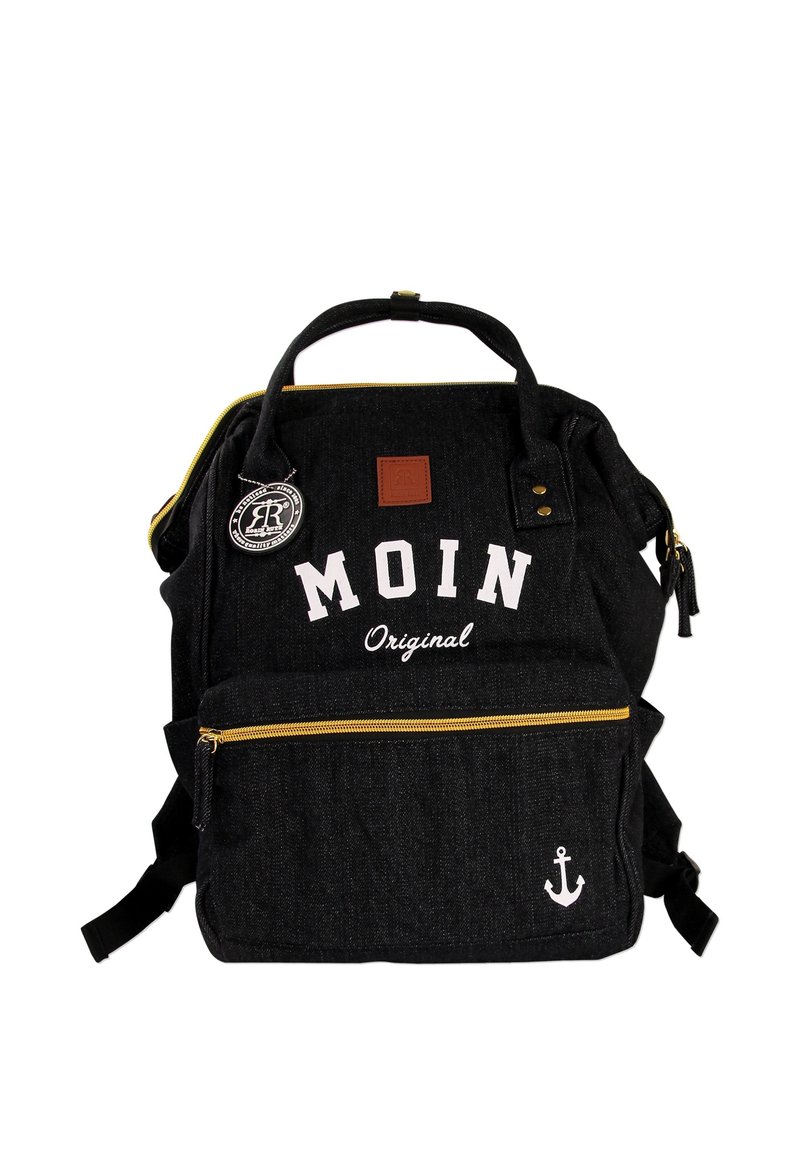 Robin Ruth MOIN FREIZEIT - Tagesrucksack - schwarz weiß/schwarz ...