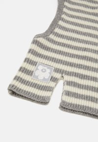Marimekko PYÖRRE TASARAITA - Kootud müts - grey/off white