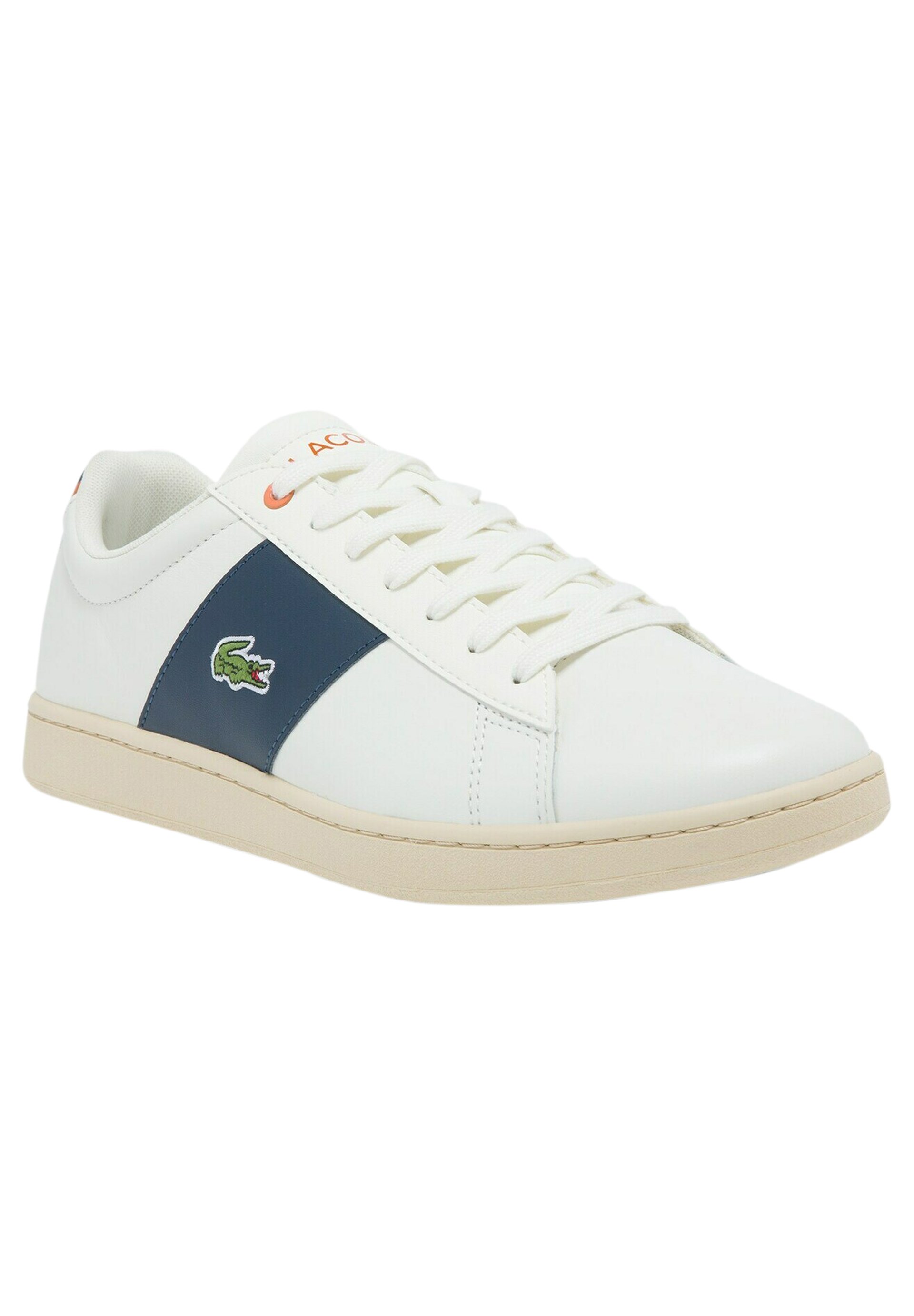Lacoste CARNABY - Sneakers laag - off wht/nvy/Blauw - Zalando.nl