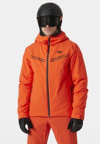 Helly Hansen ALPINE INSULATED - Lyžařská bunda - cherry tomato