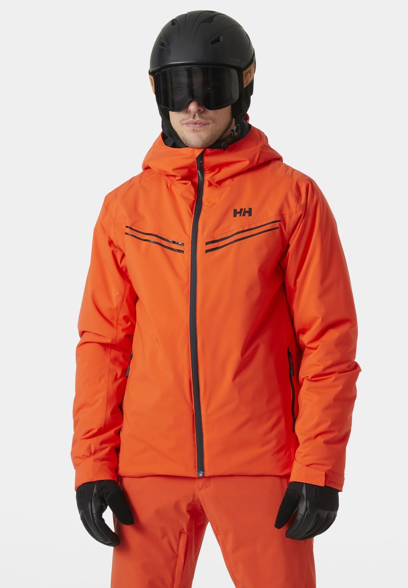 Helly Hansen ALPINE INSULATED - Lyžařská bunda - cherry tomato